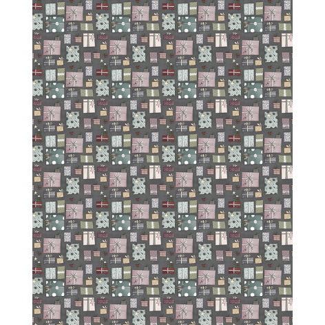 Tela Regalos colección Una Navidad de Abrazos (Tablilla de 5 metros)