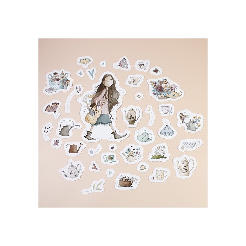 Troquelados (Die Cuts) Al cole con Ofelia
