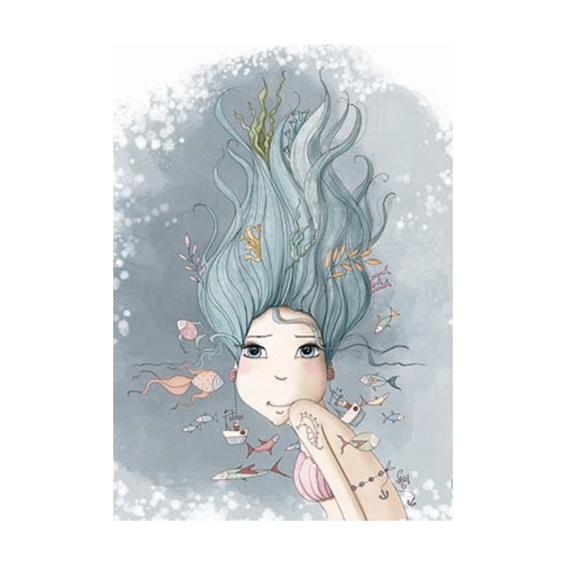 Lámina para enmarcar numerada COMPLICIDAD