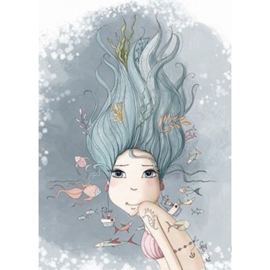 Lámina para enmarcar numerada COMPLICIDAD