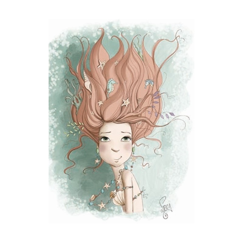 Lámina para enmarcar numerada COMPLICIDAD